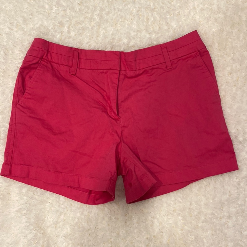 British Khaki Pink Shorts